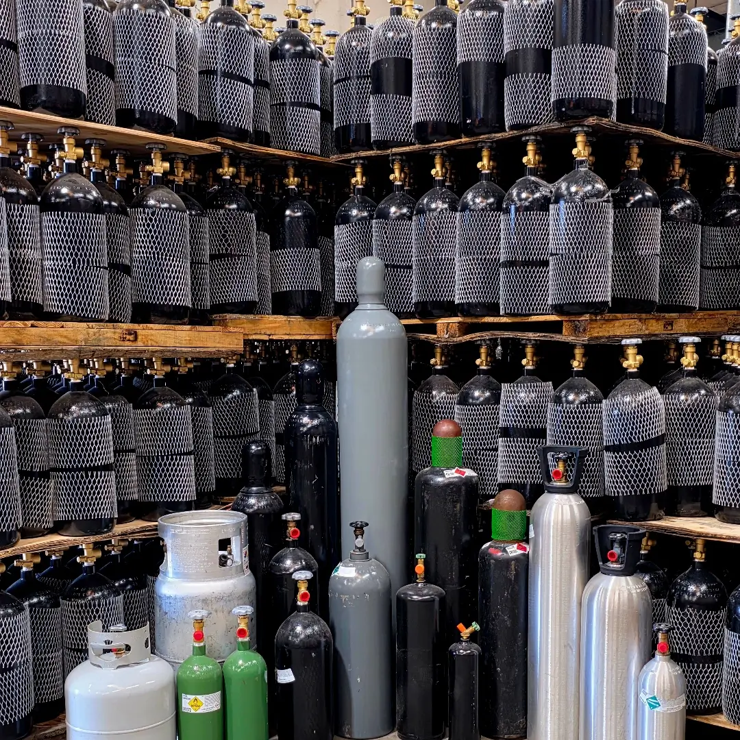 Full Cylinders for sale at Tech Gas Solutions